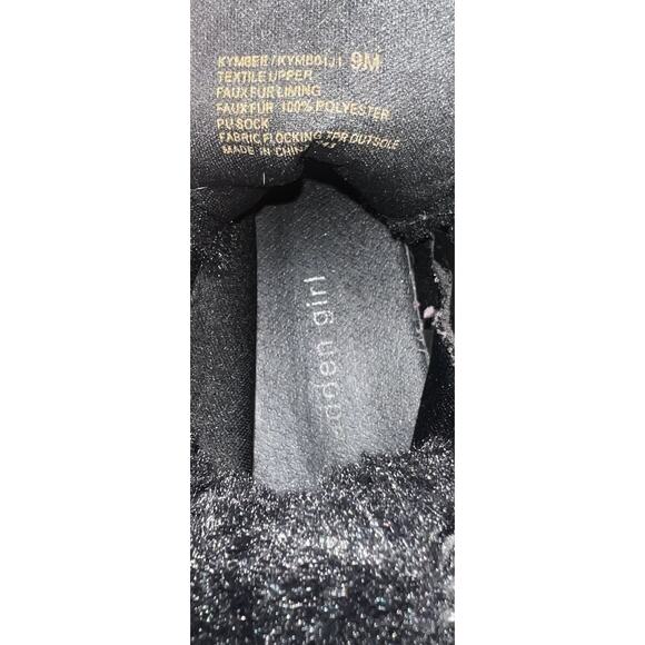 Madden Girl Ankle High Combat Boots Lace-Up And Zipper Size 9 Black - Picture 9 of 10